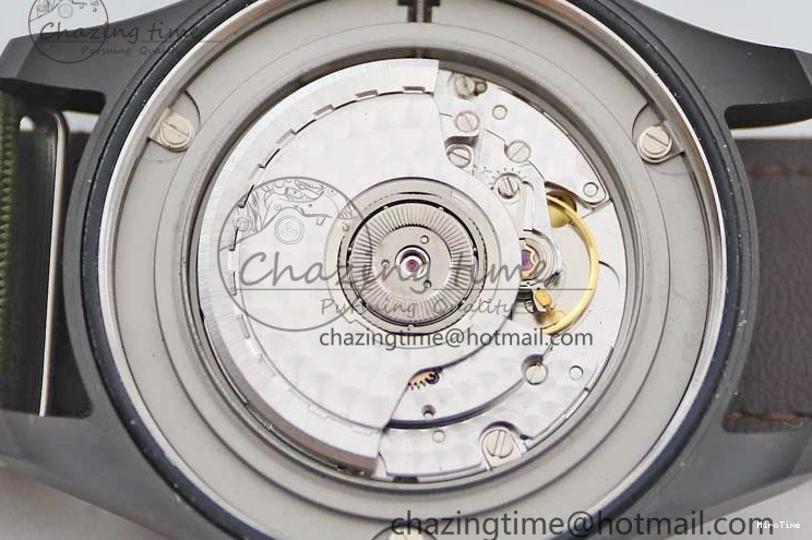 MIROTIME 0119 Packable Mark XVIII ‘TOPGUN SFTI’ Ceramic M+F Best Edition Black Dial on Green Nylon Strap 7048